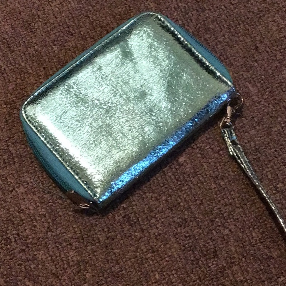 Blue wallet